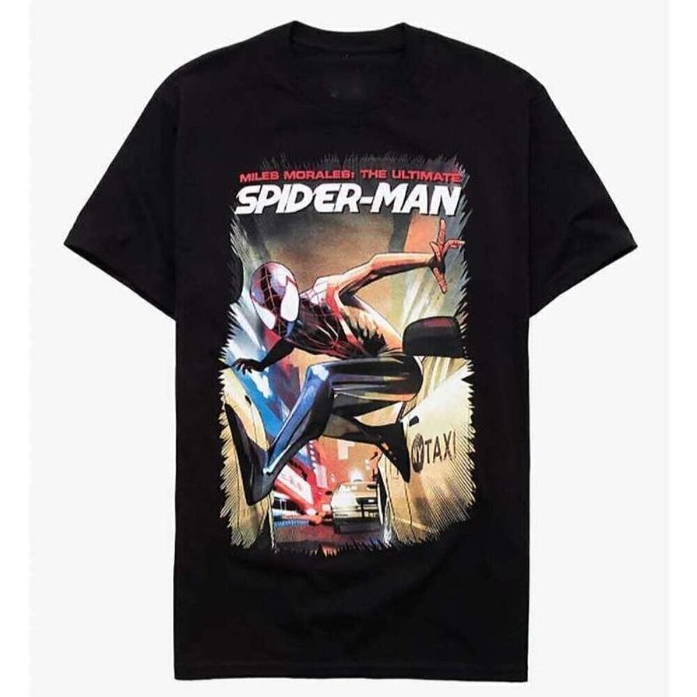 Spider Man Classic Comic Hero Retro Graphic Fan Tee T-Shirt